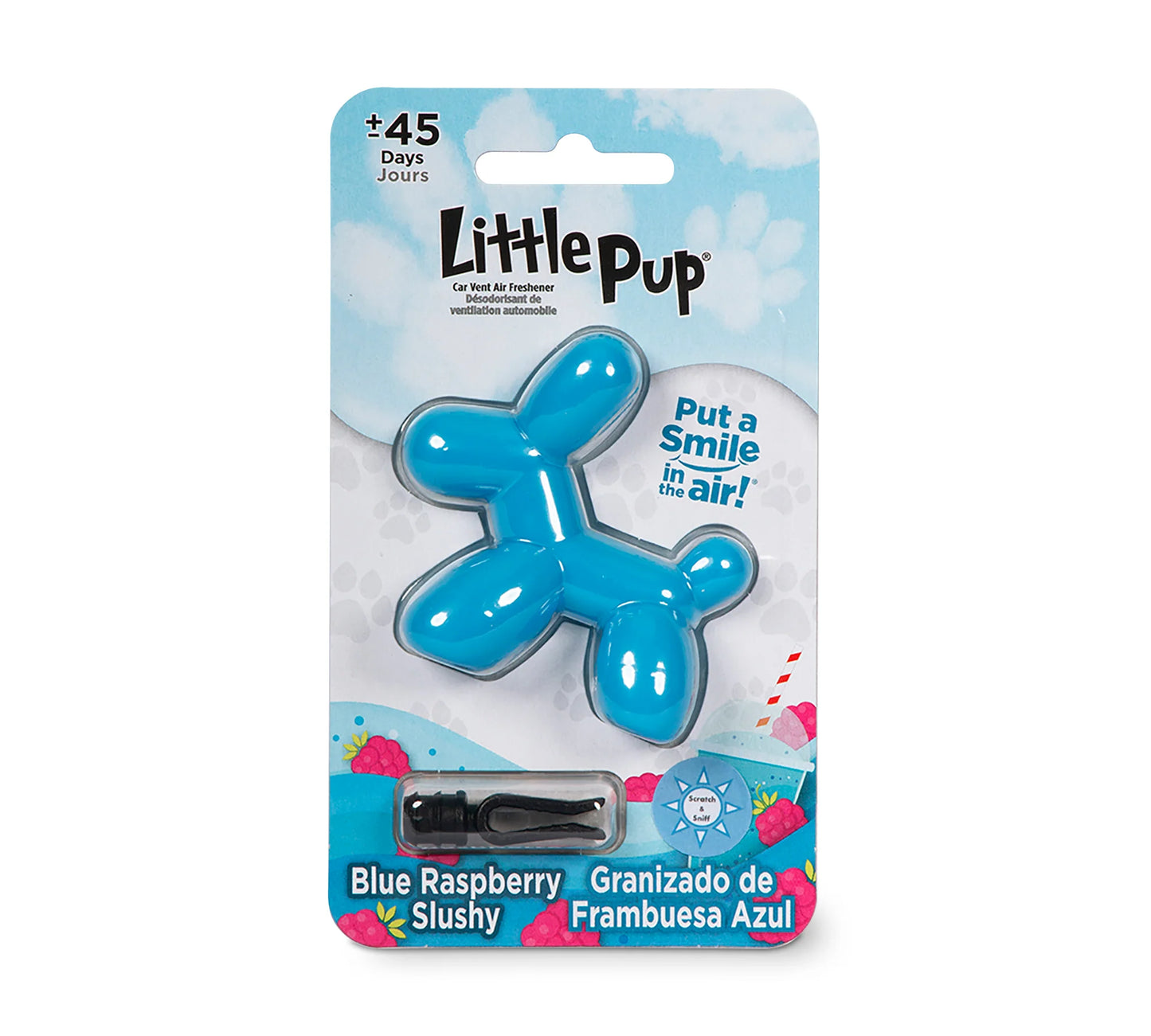 Little Pup Air Freshener (Blue Raspberry Slushy)