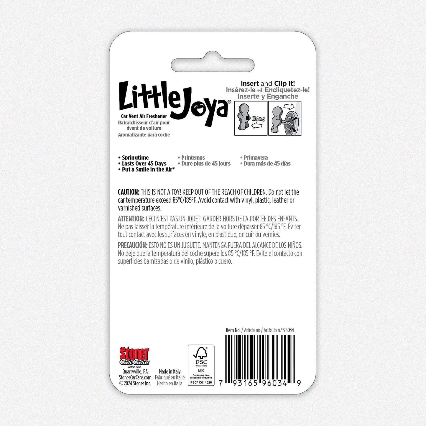 Little Joya Car Air Freshener (Springtime)