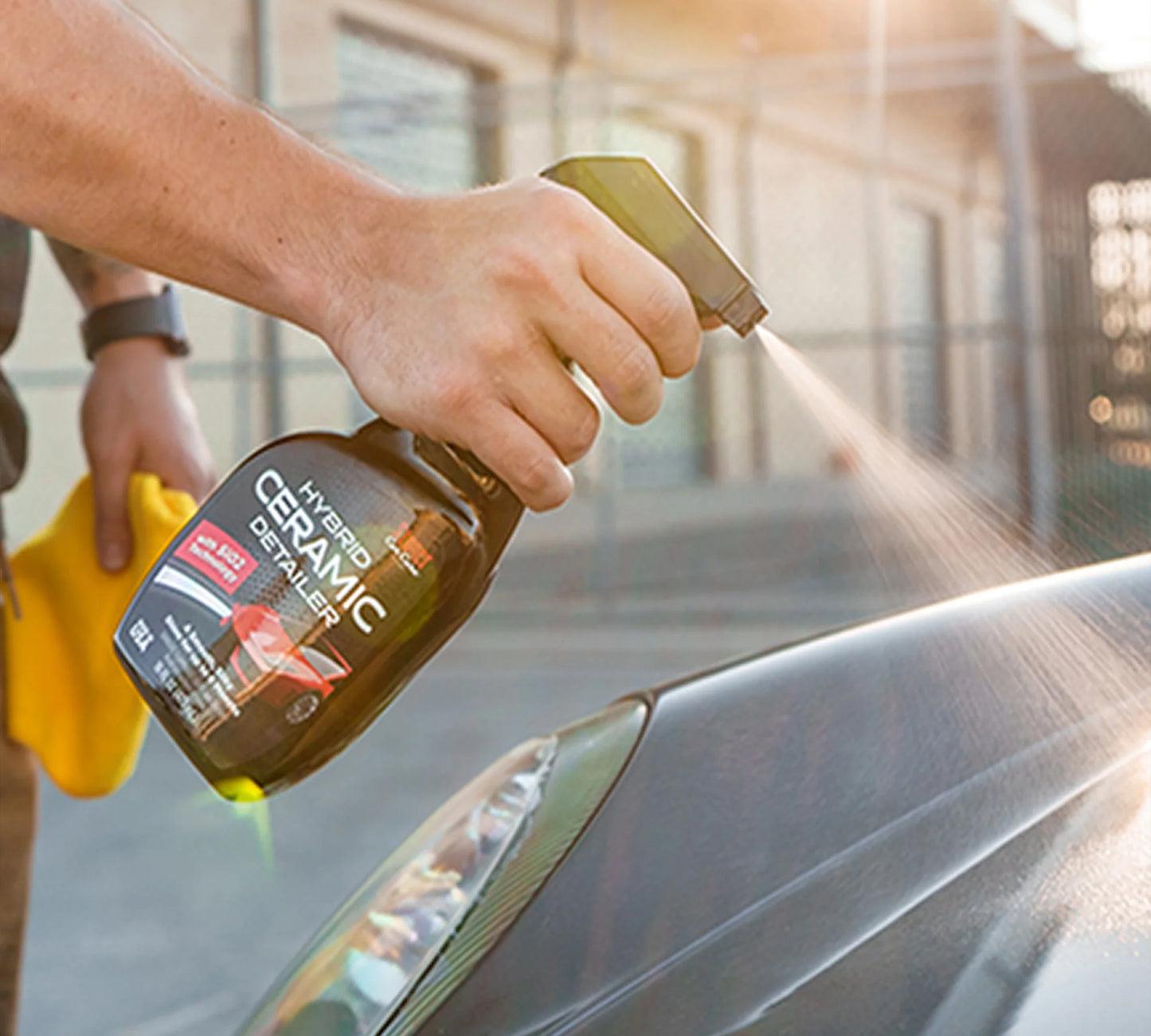 Hybrid Ceramic Detailer and High Pile Microfiber Kit