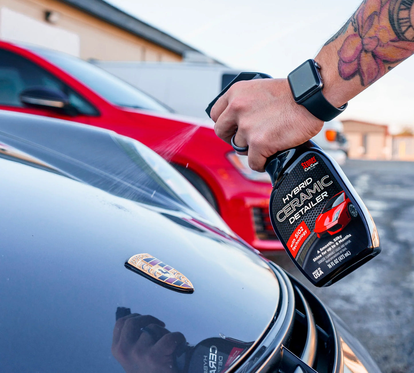 Hybrid Ceramic Detailer and High Pile Microfiber Kit