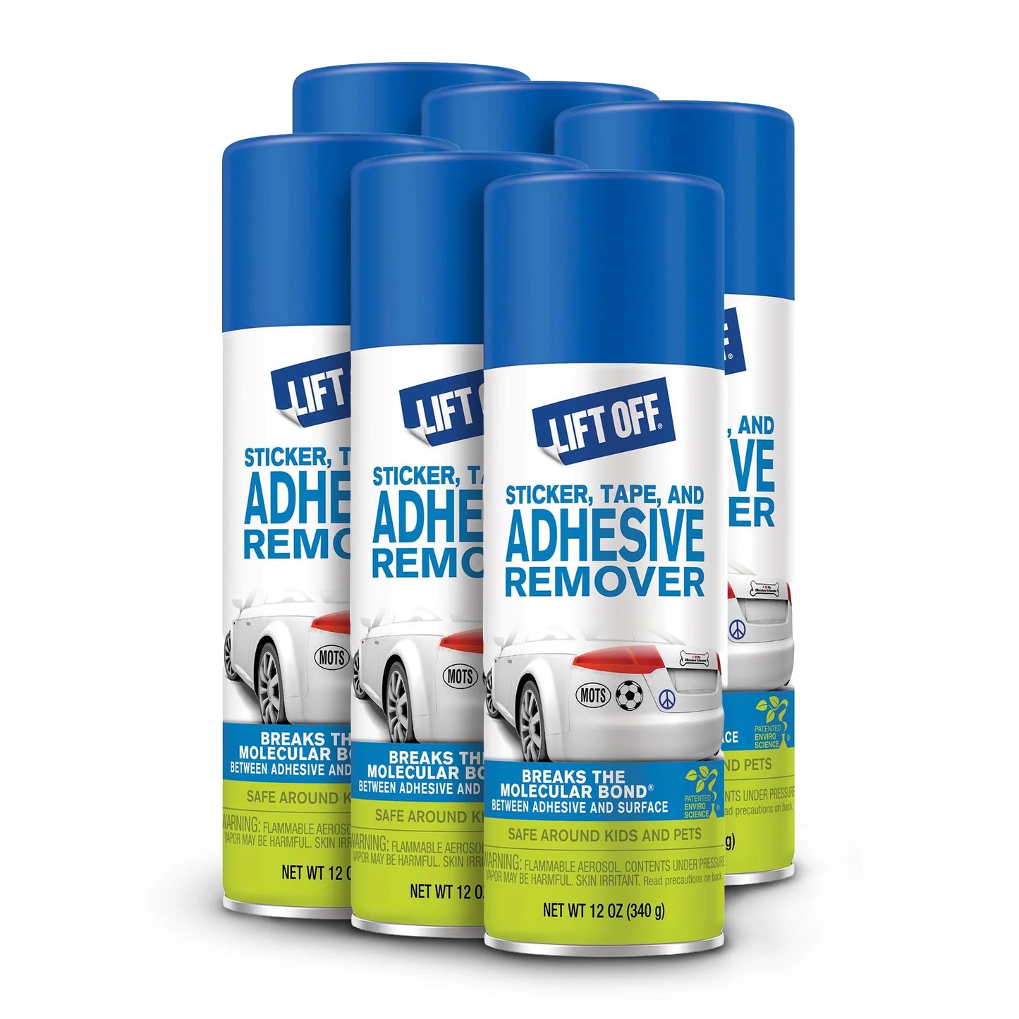 Lift Off Sticker, Tape, & Adhesive Remover 12oz