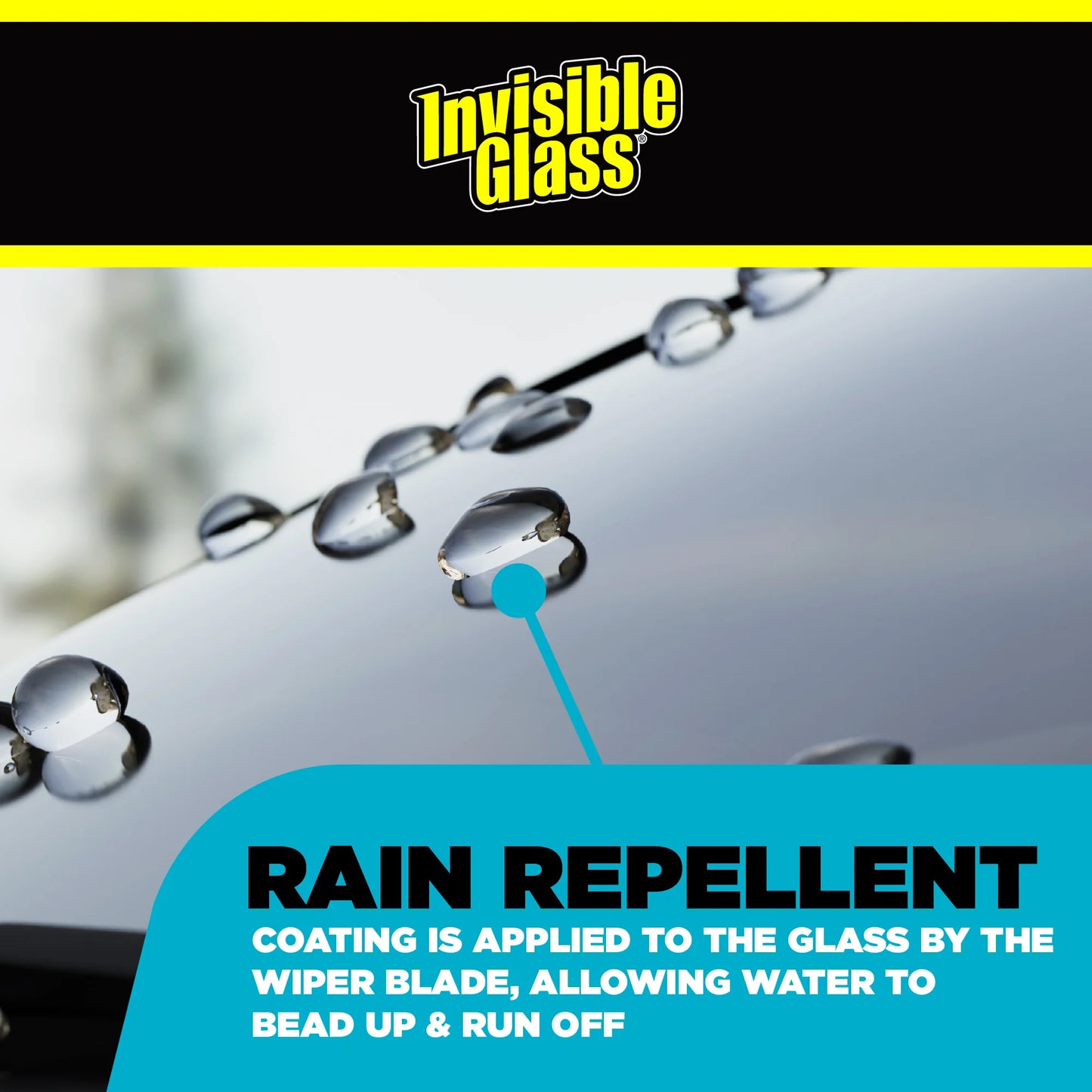 Invisible Glass Ceramic Silicone High Endurance Wiper Blade 18"