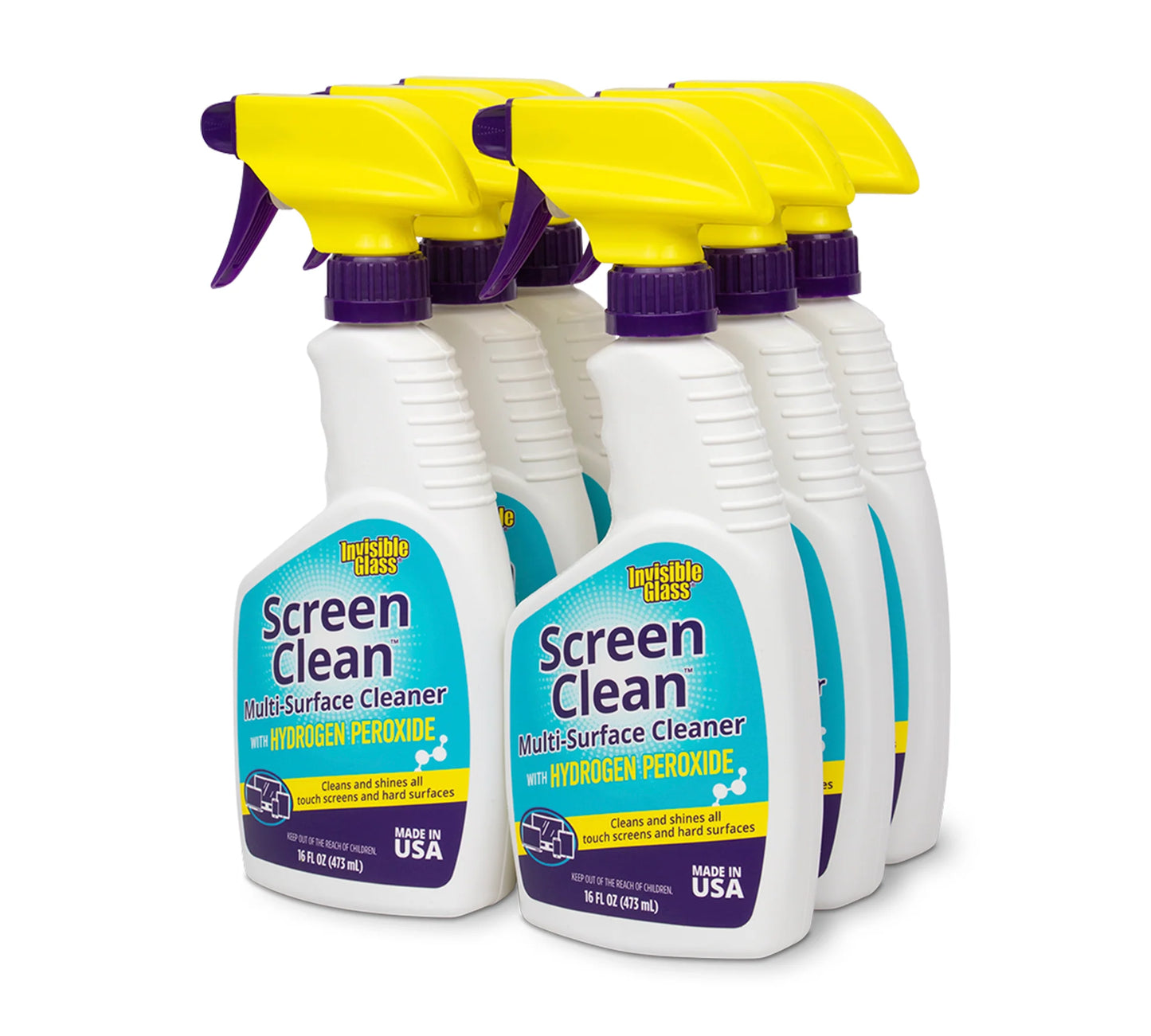 Invisible Glass Screen Clean w/ Hydrogen Peroxide