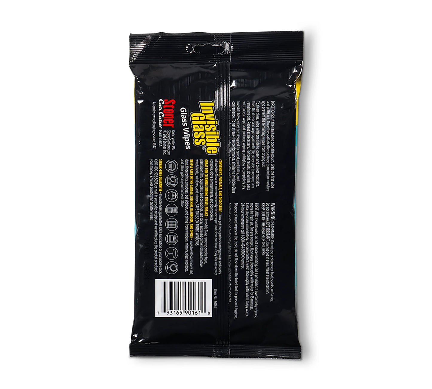 Invisible Glass Wipes Flat Pack