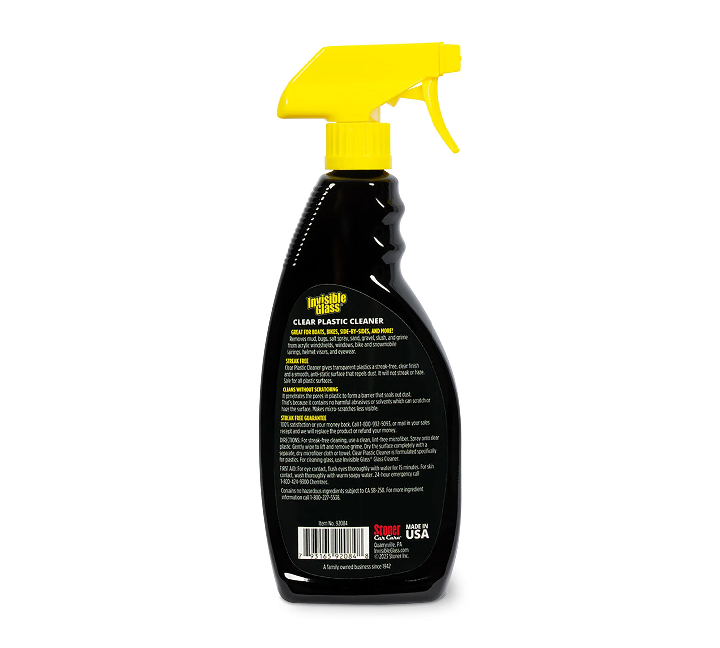 Invisible Glass Clear Plastic Cleaner