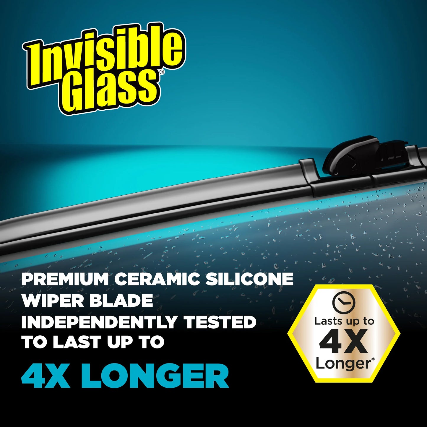 Invisible Glass Ceramic Silicone High Endurance Wiper Blade 26"